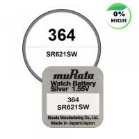 Pile de montre MURATA 371 (SR920SW) - Oxyde d'argent sans mercure - Tension  1.55 V - à l'unité