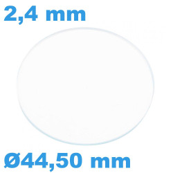 Verre pour montre 44,5 mm...