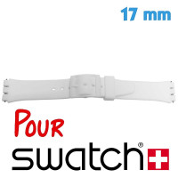 Bracelet de montre Blanc 17...