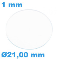 Verre épaisseur 1 mm Rond...