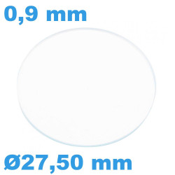 Verre épaisseur 0,9 mm Rond...