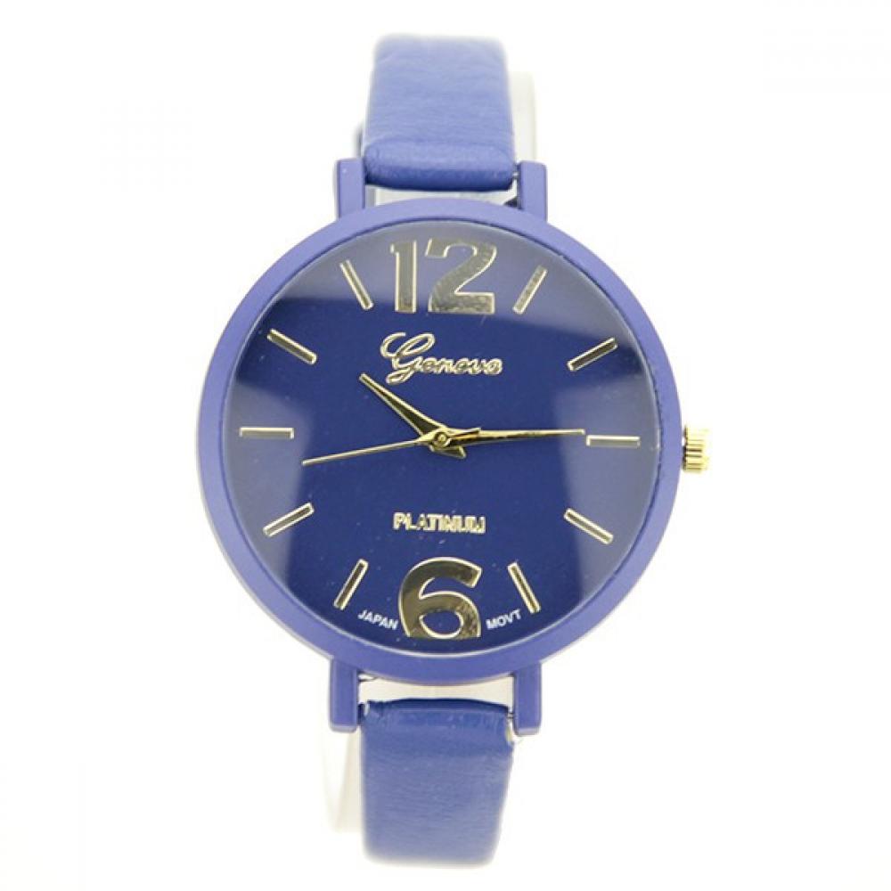 Montre marque bleu hot sale