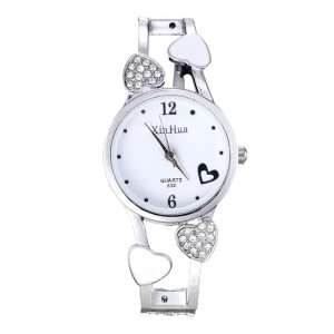 Montre clip argent femme...