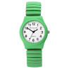 Montre Bracelet Elastique Femme Vert Excellanc