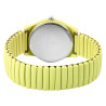 Montre Bracelet Extensible Femme Jaune