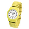 Montre Bracelet Extensible Femme Jaune