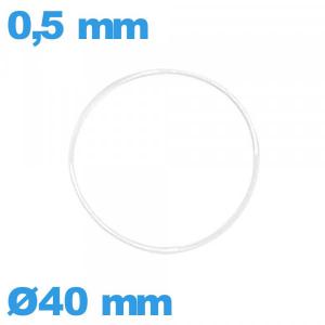 Joint Torique de Montre Réparation Horlogerie - Épaisseur 0,5 mm