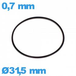 Joint 31,5 X 0,7 mm montre O-ring  NBR 