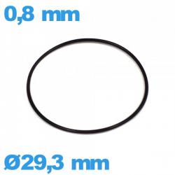 Joint 29,3 X 0,8 mm montre O-ring  nitrile de marque ISO Swiss