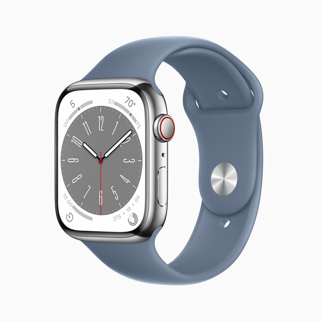 Nouvelle Apple Watch Series 8 Vue de côté