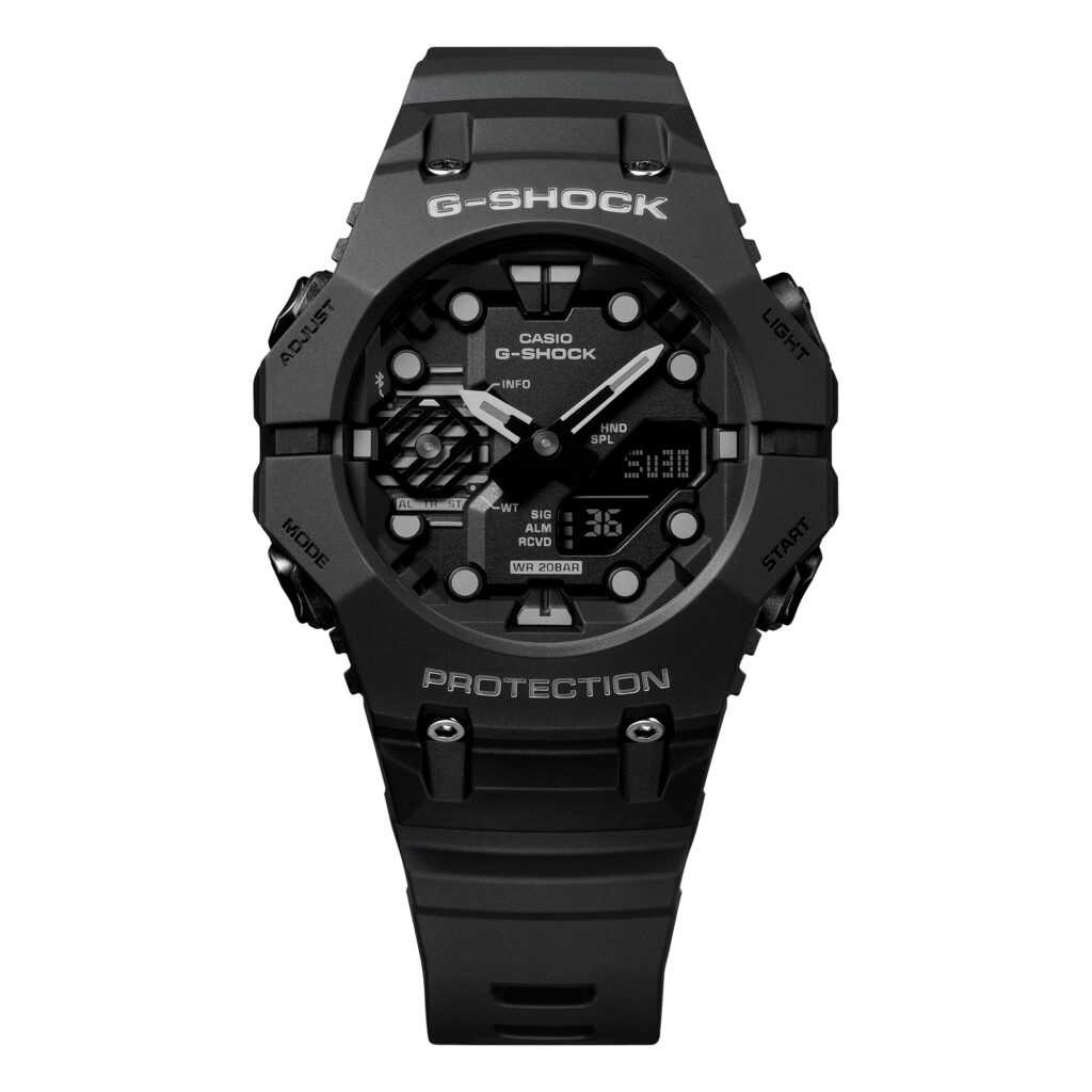 Vue de face de la montre Casio G-Shock GA-B001