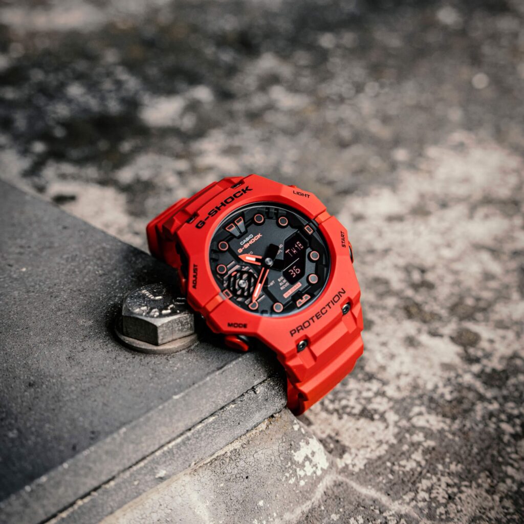 Photographie de la 
montre Casio G-Shock GA-B001