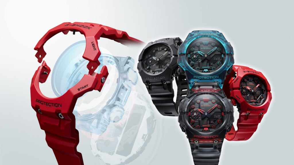 Image promortionnelle de la montre Casio G-Shock GA-B001