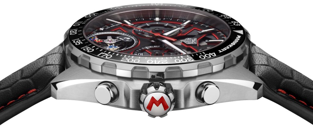 Couronne de la Montre Tag Heuer x Mario Kart