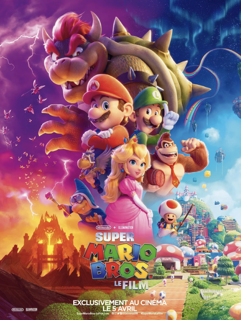 Affiche du film Super Mario Bros 2023