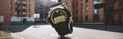 Image promotionnel de la G-Shock DW6900 Edition Wu Tang Clan