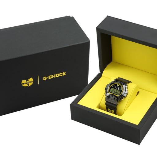 Boite et packaging de la montre G-Shock DW6900 Edition Wu Tang Clan 