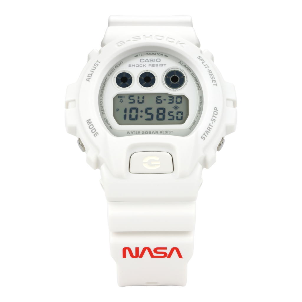 Montre Casio Nasa G-Shock DW6900, vue de face